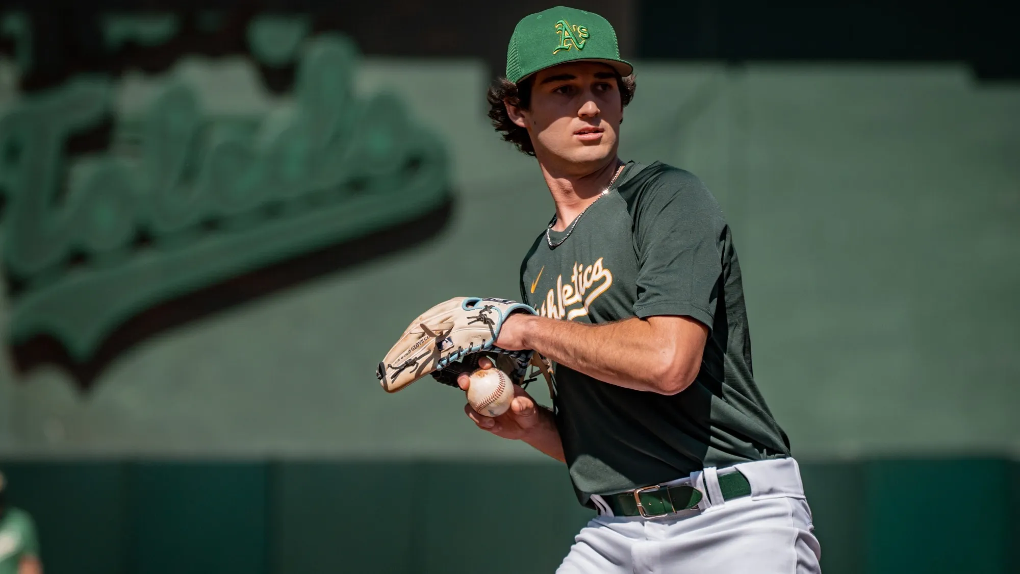 athletics baseball player